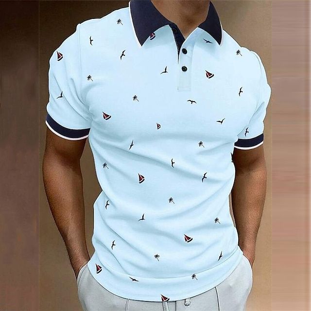 Men's Lightweight Casual Polo Shirt - Image 3