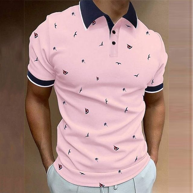 Men's Lightweight Casual Polo Shirt
